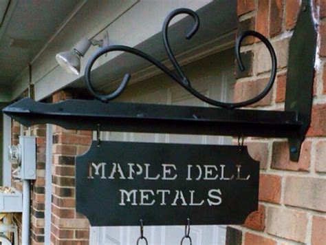 personalized hanging metal signs with bracket decorative kitchen|decorative metal hanging sign bracket.